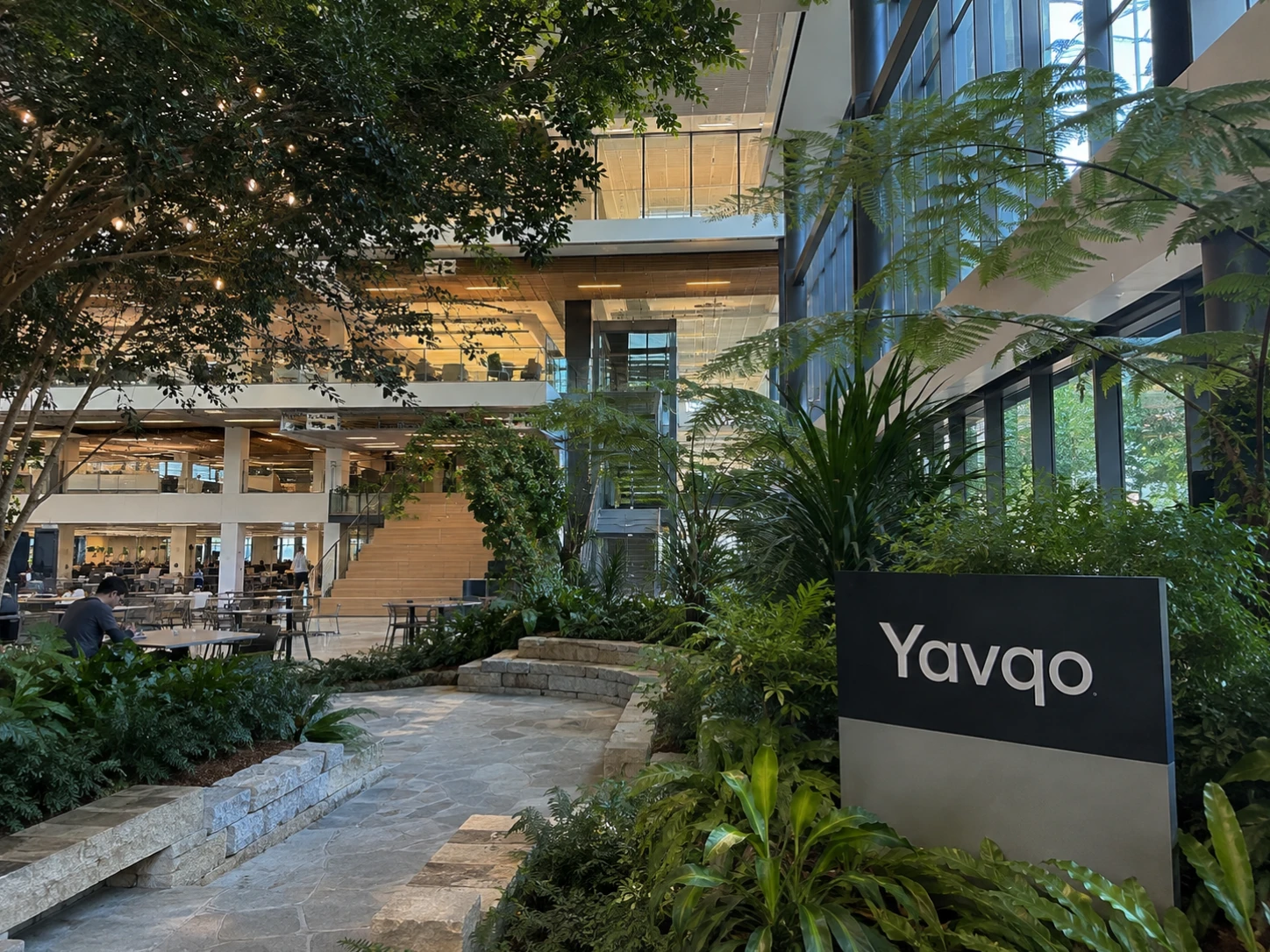 Yavqo office atrium